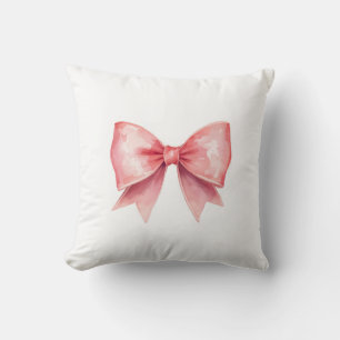Weiche rosa Schleife Ästhetik Kissen 🎀   Süße Rau