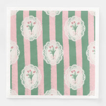 Weiche rosa Schleife und Tulpen Blumenmuster