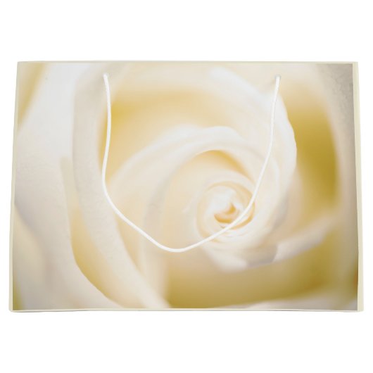 Weiche Rose Druckgeschenktüte Große Geschenktüte (Vorderseite)