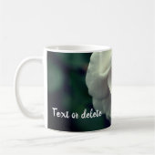 Weiche Rose Personalisiert Kaffeetasse (Links)