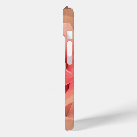 Weiche Rose Rosa Case-Mate iPhone Hülle (Rückseite / Links)