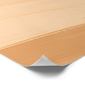 Weiche Sandwellen bei Sonnenuntergang Poster (Ecke)