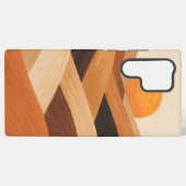 Weiche Sandwellen bei Sonnenuntergang Samsung Galaxy Hülle (Rückseite (Horizontal))