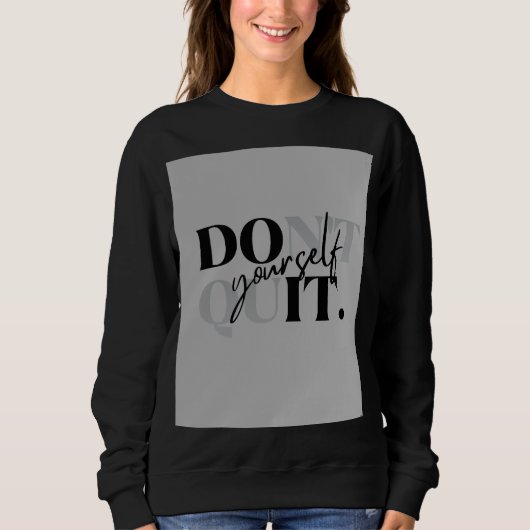 Weiche schwarze Ästhetik-T-Shirts für Mädchen Sweatshirt (Vorderseite)