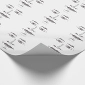 weiche Seite Geschenkpapier (Ecke)