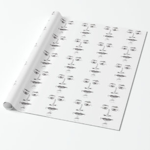 weiche Seite Geschenkpapier