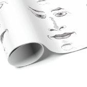 weiche Seite Geschenkpapier (Rolleneckpunkt)