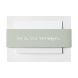 Weiche Seite Grün Einladungsbanderole