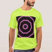 weiche Sitzringe aus neonrosa Licht T-Shirt (Vorderseite)