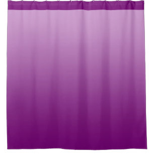 Weiche Steigungs-Farben - Magenta + Ihre Ideen Duschvorhang