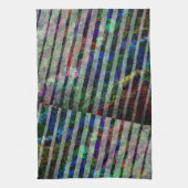 Weiche Streifen und farbige Kratzer mit Clipping Geschirrtuch (Vertikal)