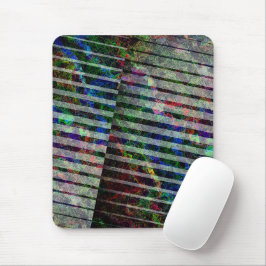 Weiche Streifen und farbige Kratzer mit Clipping Mousepad