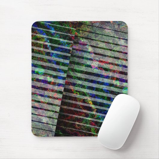 Weiche Streifen und farbige Kratzer mit Clipping Mousepad (Mit Mouse)