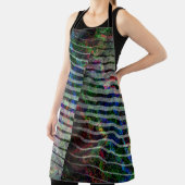 Weiche Streifen und farbige Kratzer mit Clipping Schürze (InSitu)