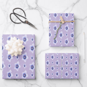 Weiche, süße Violetten Geschenkpapier Set