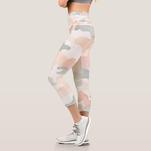 Weiche Tarnung Capri Leggings (Links)