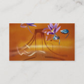 Weiche Touch Visitenkarte (Rückseite)