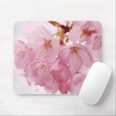 Weiche Vintage rosa Kirschblüten Mousepad (Mit Mouse)