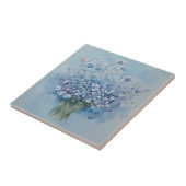 Weiche Wasserfarbe Anemone Cluster für hellblau Fliese (Seite)