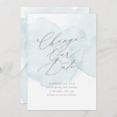 Weiche Wasserfarbe Wash Verzögerung Ändern Sie das Ankündigung (Vorne/Hinten)