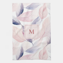 Weiche Wasserfarben hinterlassen benutzerdefiniert Geschirrtuch