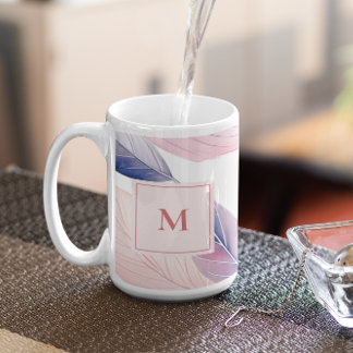 Weiche Wasserfarben hinterlassen benutzerdefiniert Kaffeetasse