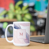 Weiche Wasserfarben hinterlassen benutzerdefiniert Kaffeetasse