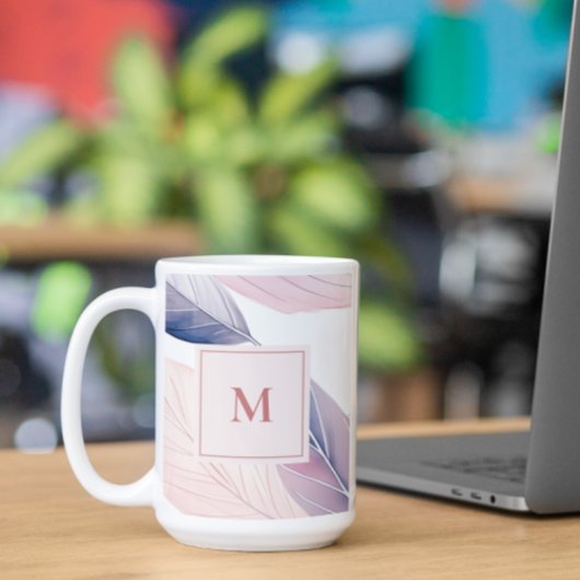 Weiche Wasserfarben hinterlassen benutzerdefiniert Kaffeetasse