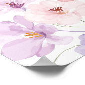 Weiche Wasserfarben Kunst, Dichtung und Musik Poster (Ecke)