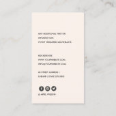 WEICHE, WEISSE, GRAUE WEDING GOWN BRIDAL DRESS VISITENKARTE (Rückseite)