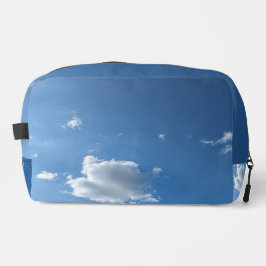 Weiche weiße Wolke Waschbeutel