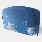 Weiche weiße Wolke Waschbeutel (Rechte Ecke)