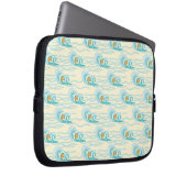 Weiche Wellenmuster Laptopschutzhülle (Vorne Rechts)