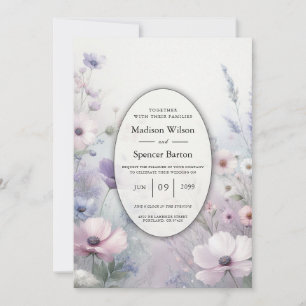 Weiche Wildblume Meadow Daydreams Einladung