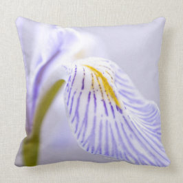 Weiche wilde Iris Kissen