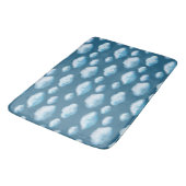 Weiche Wolken Badematte (Schrägansicht)