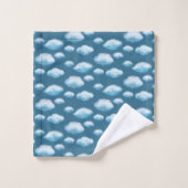 Weiche Wolken Badhandtuch Set (Waschlappen)