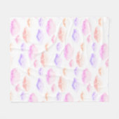 Weiche Wolken Fleecedecke (Vorderseite (Horizontal))