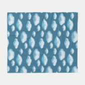 Weiche Wolken Fleecedecke (Vorderseite (Horizontal))
