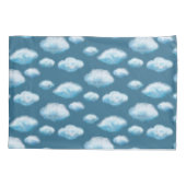 Weiche Wolken Kissenbezug (Rückseite)