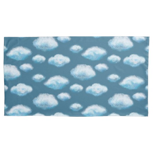 Weiche Wolken  Kissenbezug (Vorderseite-Links)