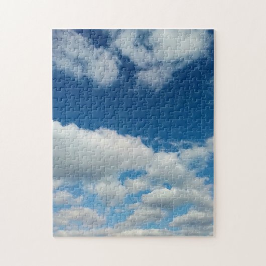 Weiche Wolken Puzzle (Vertikal)