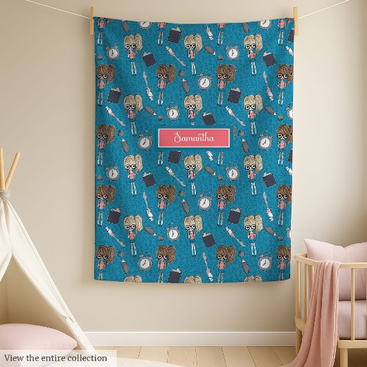 Weiche zurück zur Fleece für trendige kleine Mädch