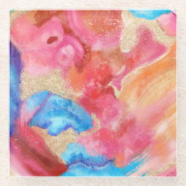 WEICHEN ALS STEIN GLASUNTERSETZER