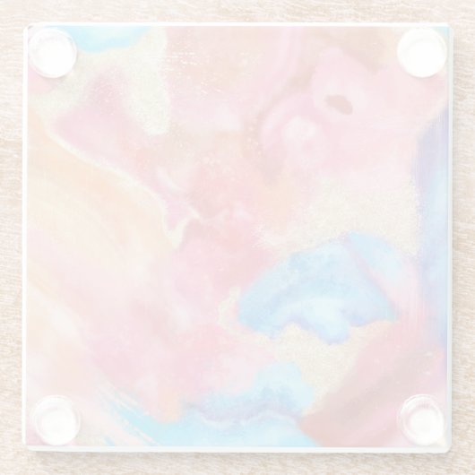 WEICHEN ALS STEIN GLASUNTERSETZER (Rückseite)