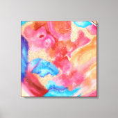 WEICHEN ALS STEIN LEINWANDDRUCK (Vorderseite)