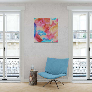 WEICHEN ALS STEIN LEINWANDDRUCK