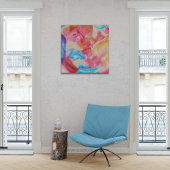 WEICHEN ALS STEIN LEINWANDDRUCK