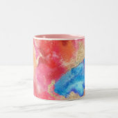 WEICHEN ALS STEIN ZWEIFARBIGE TASSE (Mittel)