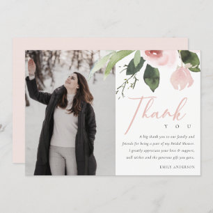 WEICHEN PINK BLUSH ROSE BRAUTPARTY DANKE IHNEN FOT EINLADUNG